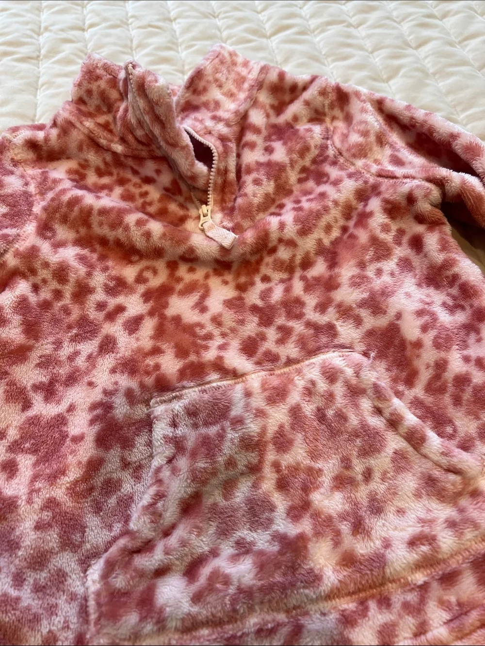 Carters pink fleece